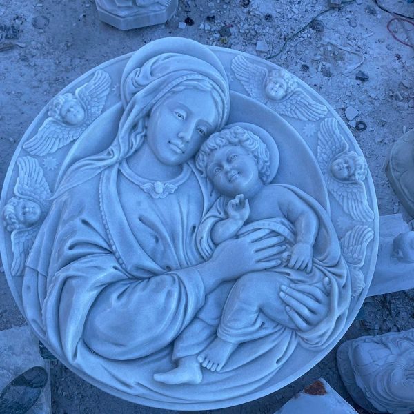 Phù điêu công giáo bằng đá tự nhiên